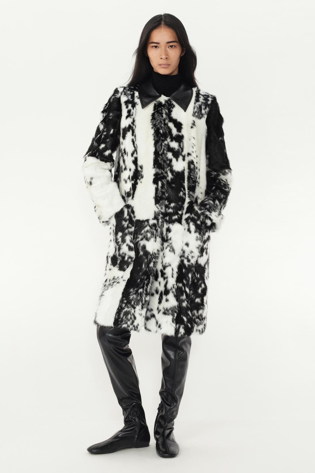 Zara ANIMAL PRINT COAT - THE ITEM ZARA WOMAN