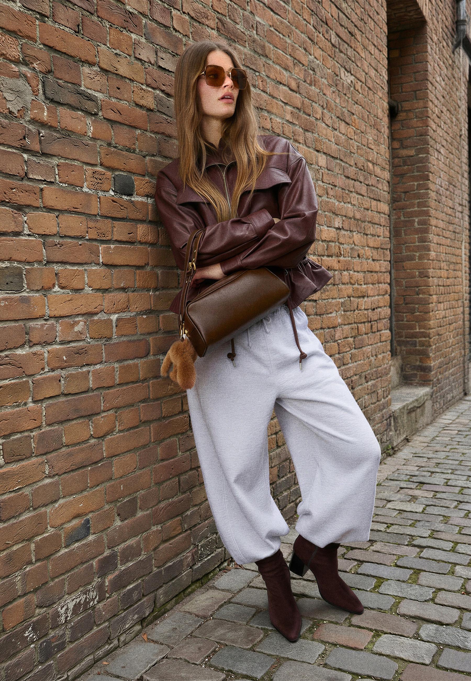 Stradivarius SUPER BARREL JOGGER TROUSERS