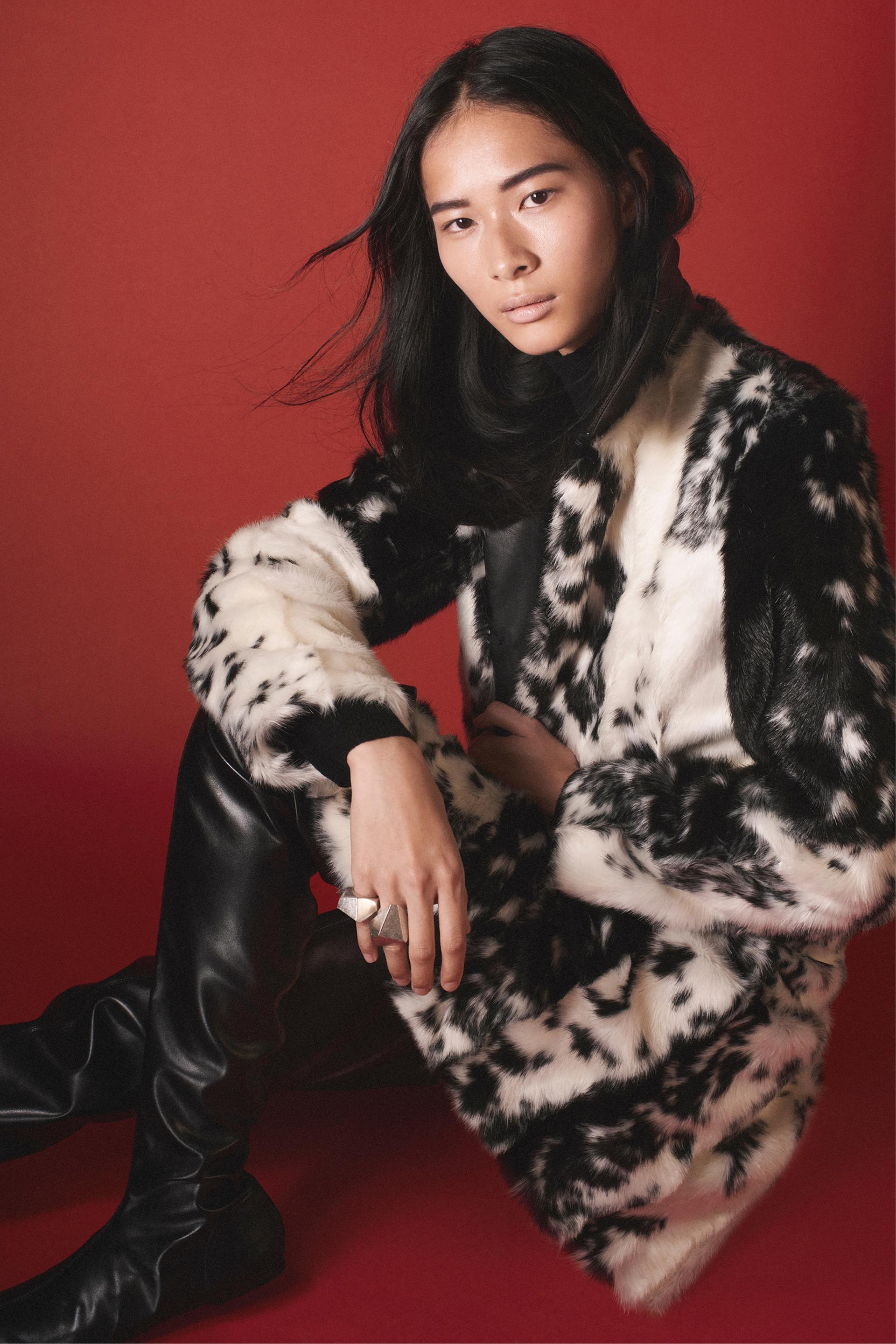 Zara ANIMAL PRINT COAT - THE ITEM ZARA WOMAN