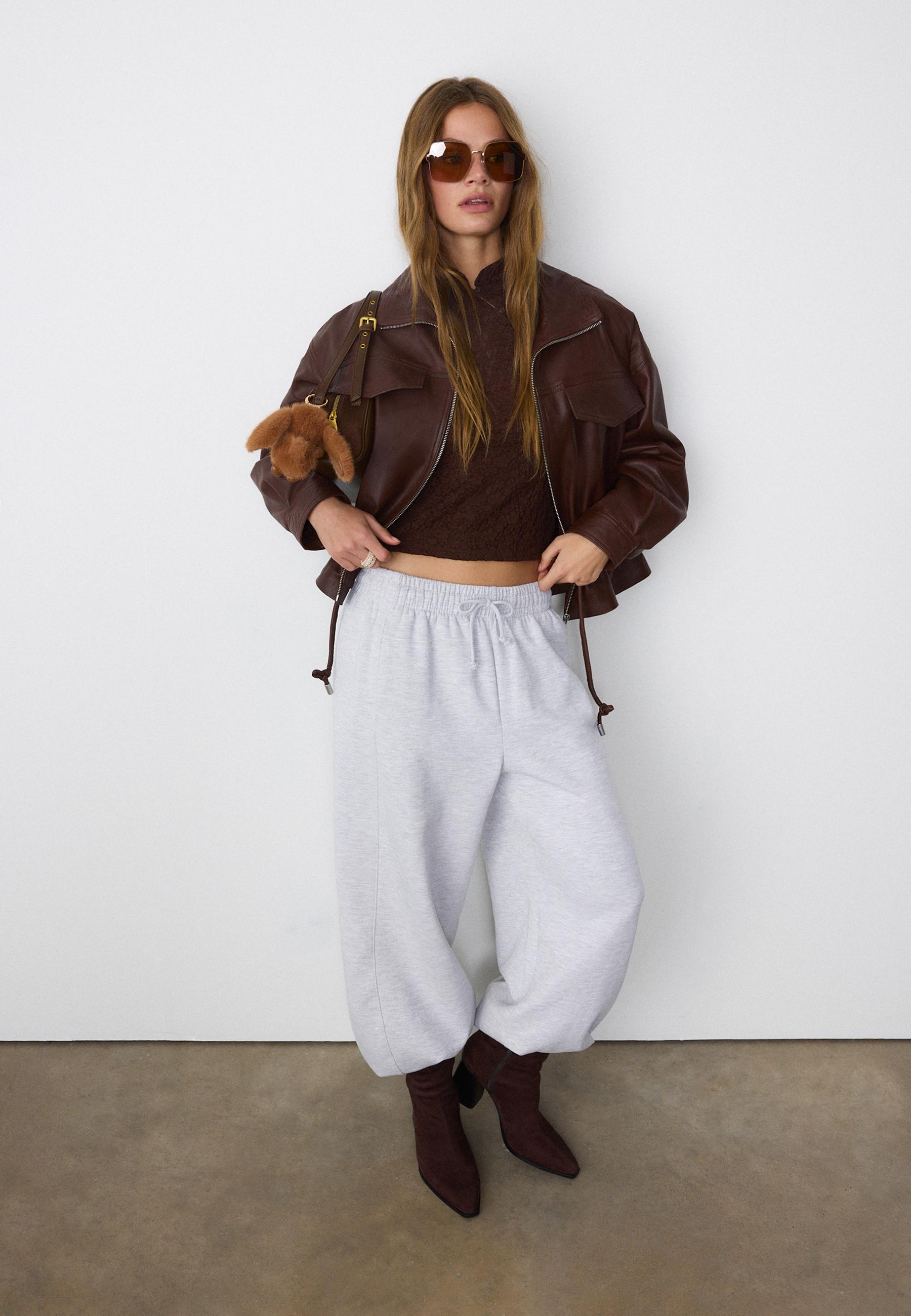 Stradivarius SUPER BARREL JOGGER TROUSERS