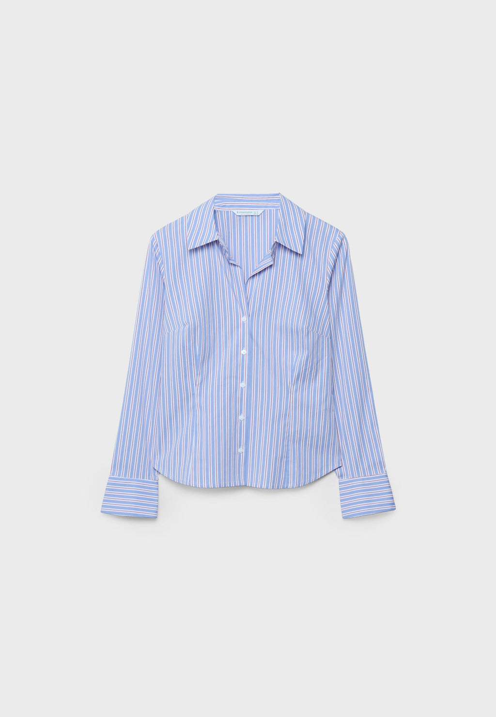 Stradivarius BASIC FITTED STRIPED SHIRT