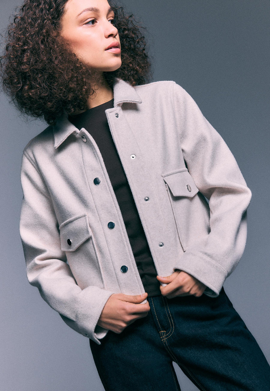 Stradivarius SOFT SHORT JACKET