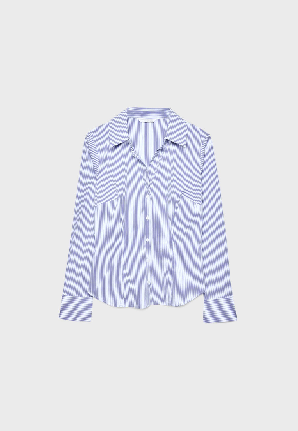 Stradivarius BASIC FITTED STRIPED SHIRT