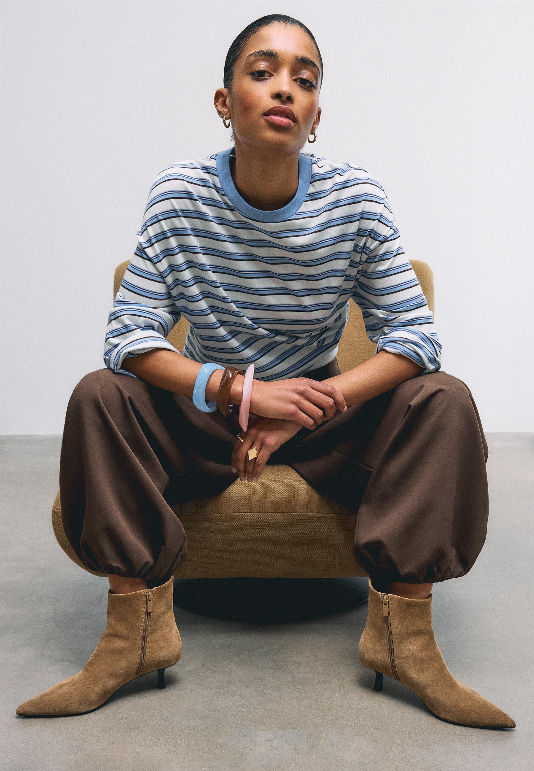 Stradivarius SMART BALLOON FIT TROUSERS