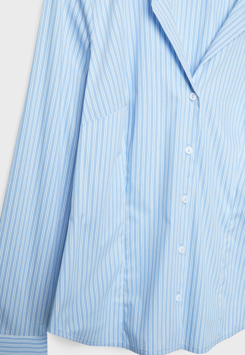 Stradivarius BASIC FITTED STRIPED SHIRT