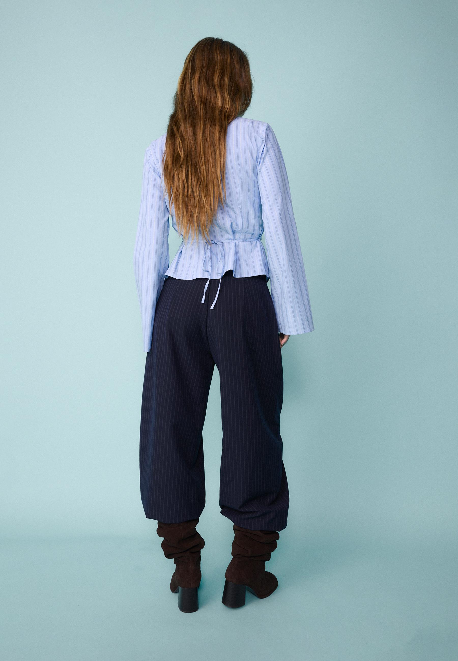 Stradivarius SMART BALLOON FIT TROUSERS