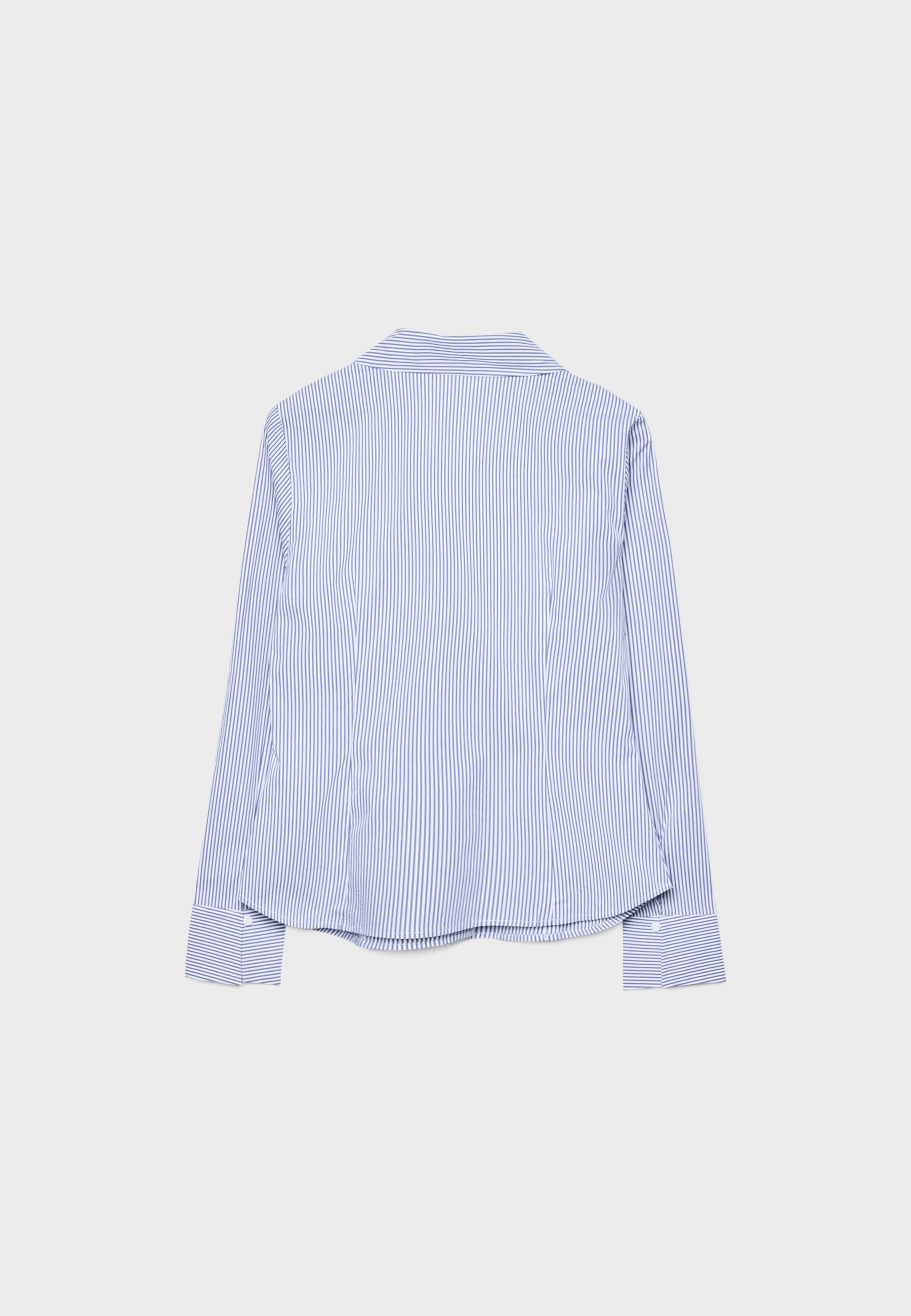 Stradivarius BASIC FITTED STRIPED SHIRT