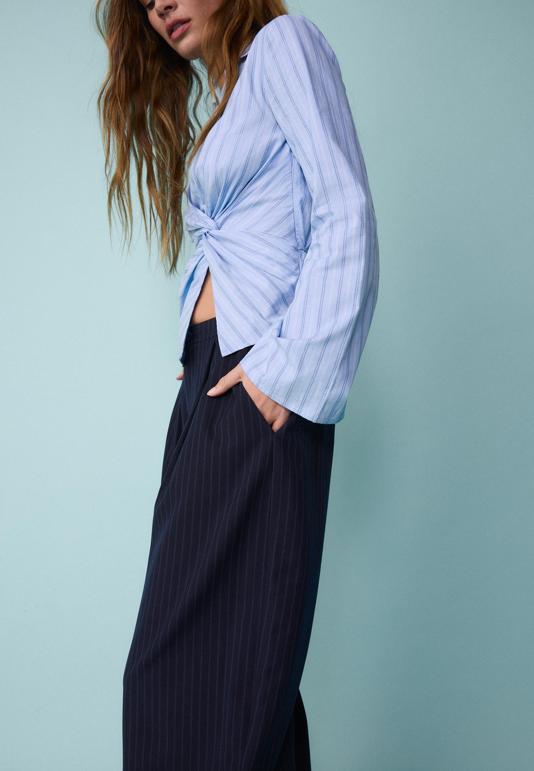 Stradivarius SMART BALLOON FIT TROUSERS