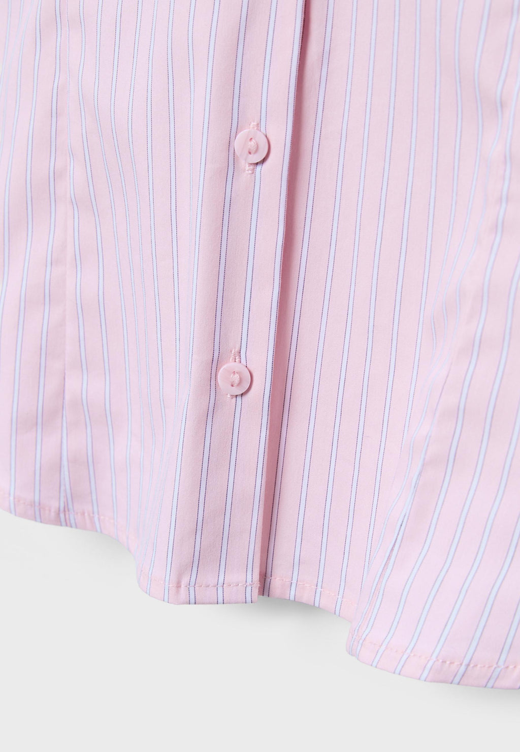 Stradivarius BASIC FITTED STRIPED SHIRT