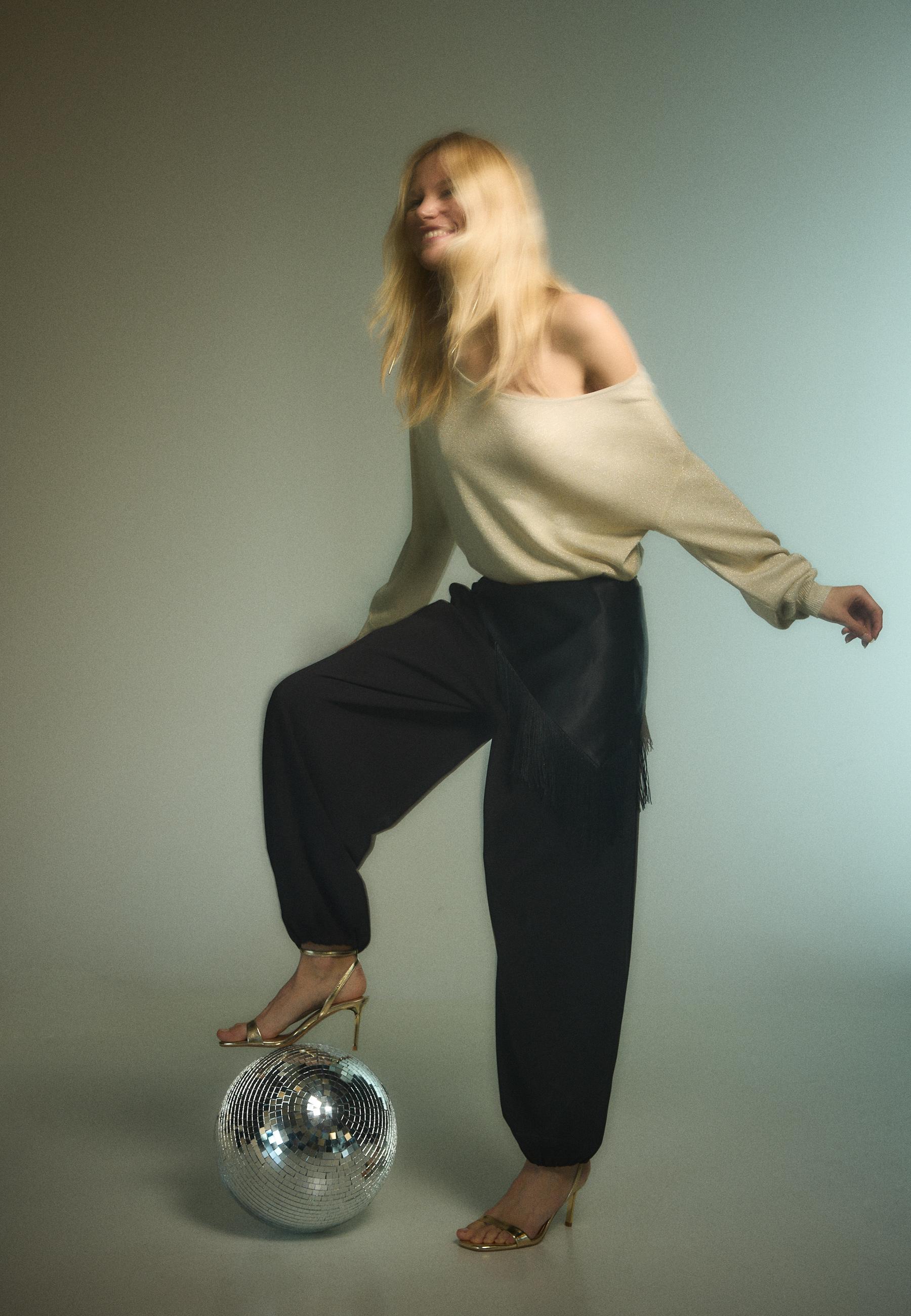 Stradivarius SMART BALLOON FIT TROUSERS