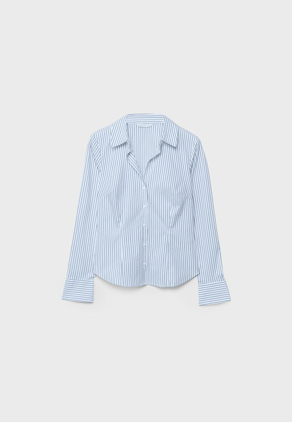 Stradivarius BASIC FITTED STRIPED SHIRT