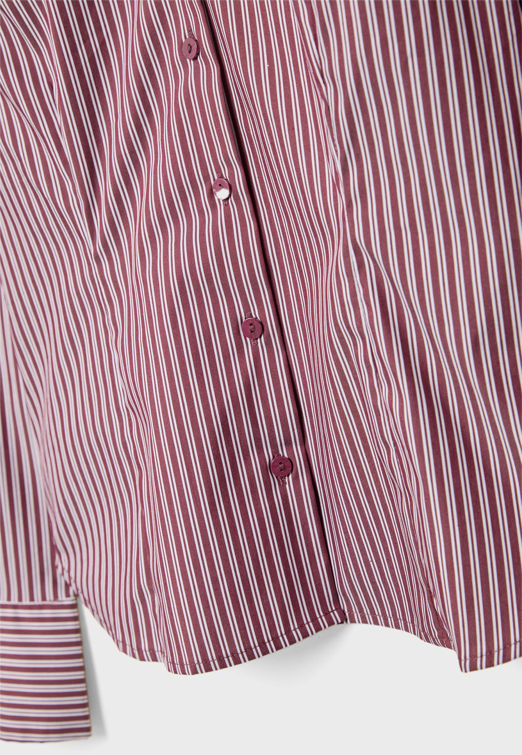 Stradivarius BASIC FITTED STRIPED SHIRT
