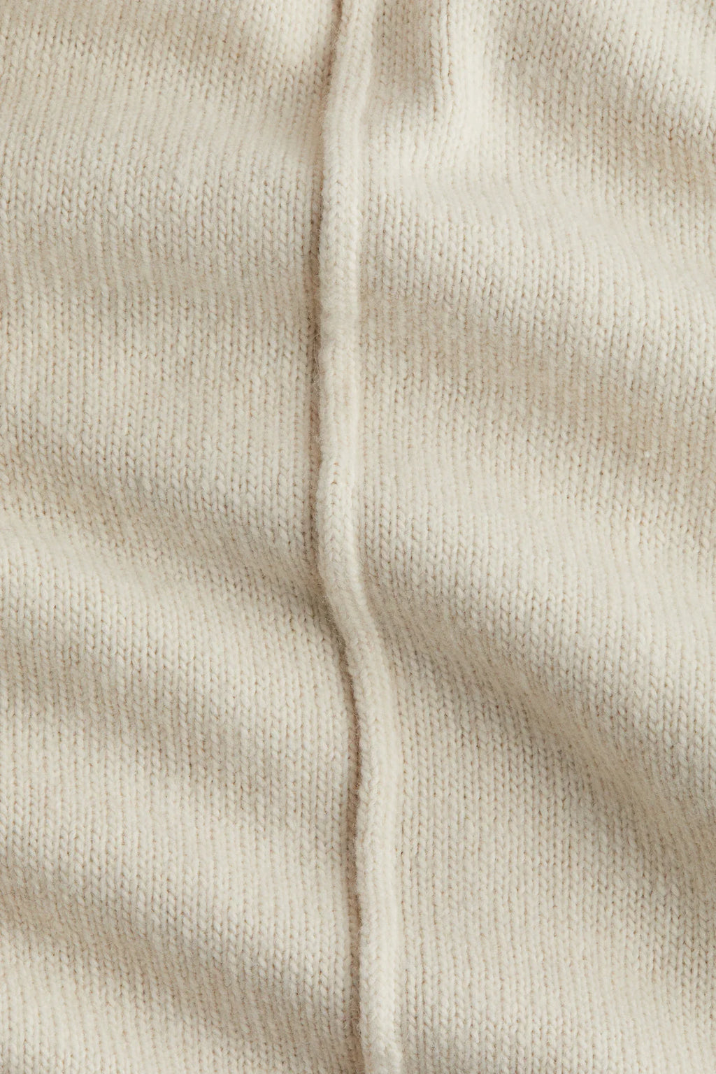 H&M Sweater with mock neck and decorative stitching