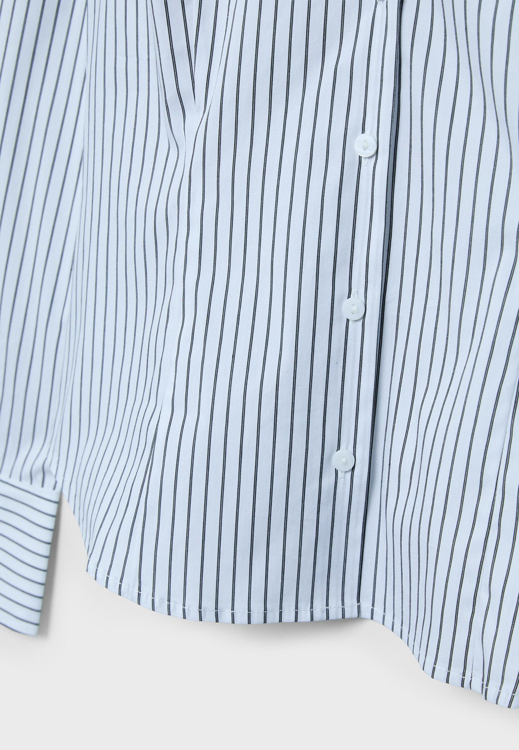 Stradivarius BASIC FITTED STRIPED SHIRT
