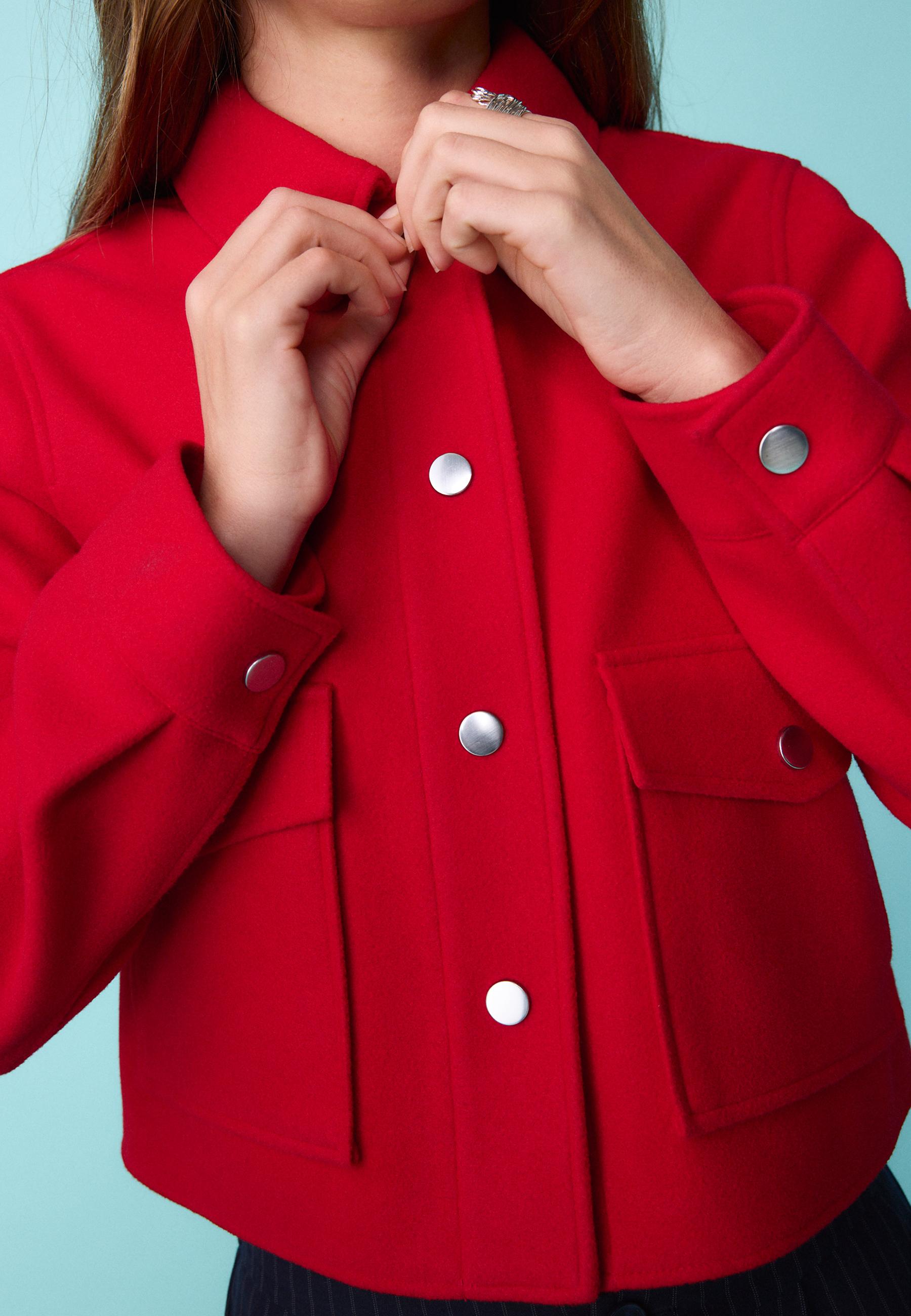 Stradivarius SOFT SHORT JACKET