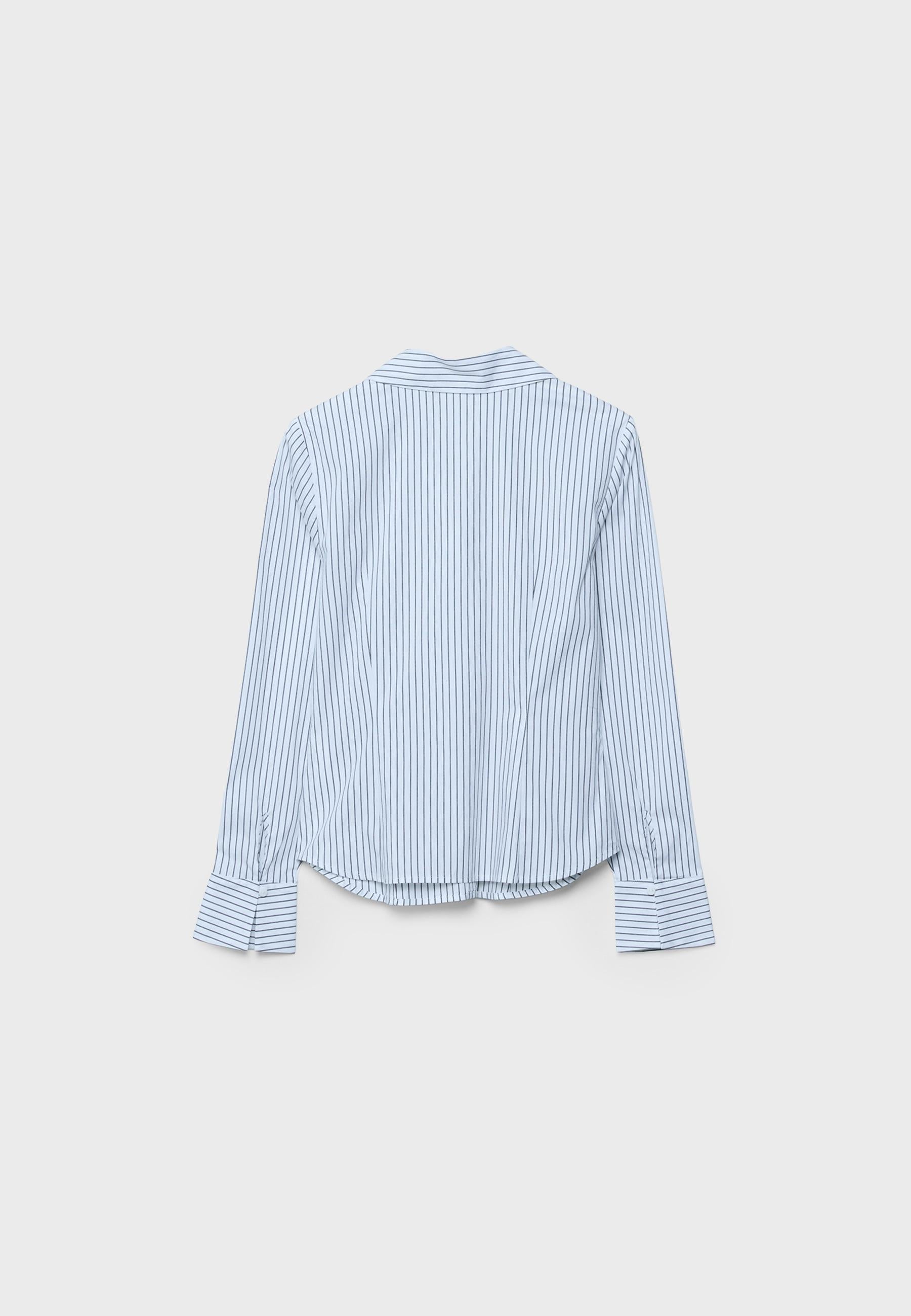 Stradivarius BASIC FITTED STRIPED SHIRT